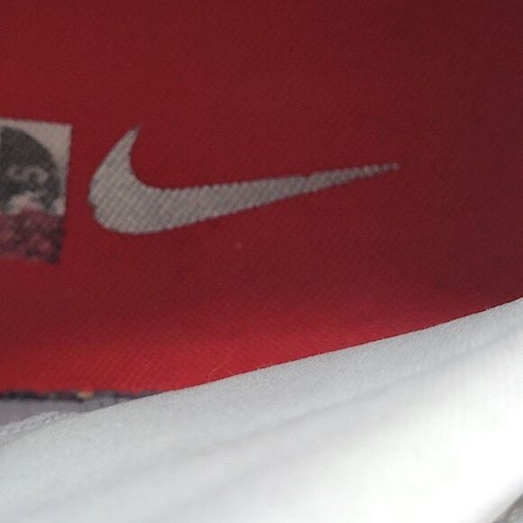 Nike‎ Men's Flystepper 2K3 Hi-top Sneakers 9.5 Pure Platinum Gray 677473-002 - Picture 11 of 12